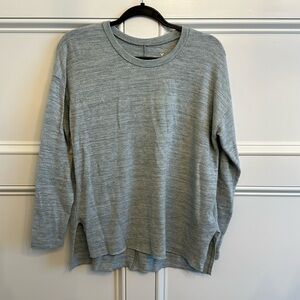 American Eagle Split Hem Soft & Sexy Blue Medium Sweater